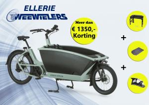 Urban Arrow Family Active Line plus (Groen)